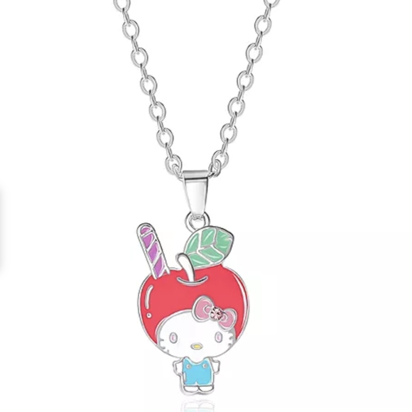 Hello Kitty as an Apple Sorbet -necklace - new in box - Picture 3 of 13